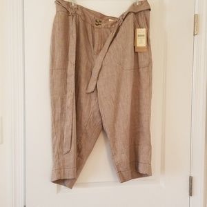 Linen shorts